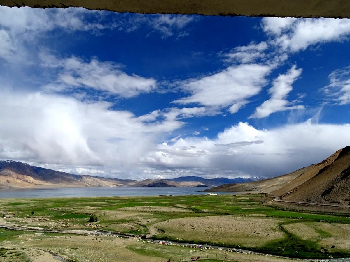 Tsomoriri Hotel Lake View Karzok Buitenkant foto